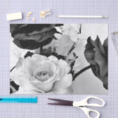 Papier Mousseline Roses (Artisanat)