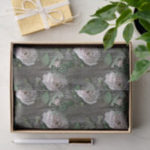 Papier Mousseline Roses (Cadeau)