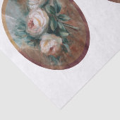 Papier Mousseline Roses Blanches DBL (Détail)