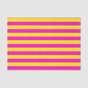 Papier Mousseline Roses Chaudes Et Jaunes Canaries