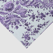 Papier Mousseline Roses de dentelle violette (Détail)