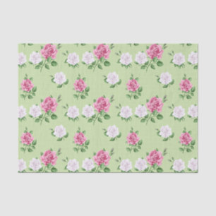 Papier Mousseline Roses de jardin