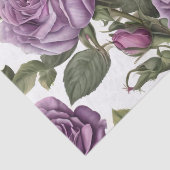 Papier Mousseline Roses de Rose pourpre, (Détail)