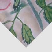 Papier Mousseline Roses d'été Abstraits (Détail)
