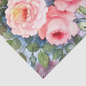 Papier Mousseline Roses en fleurs (Détail)