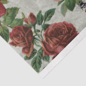 Papier Mousseline Roses en papier découpage en fleurs (Détail)