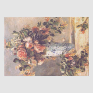 Papier Mousseline Roses et Jasmin par Renoir Shabby Chic