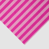 Papier Mousseline Roses indien et rayures rose-clair (Détail)