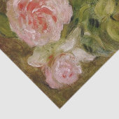 Papier Mousseline Roses par Berthe Morisot Tissue Paper (Détail)