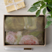 Papier Mousseline Roses par Berthe Morisot Tissue Paper (Cadeau)
