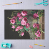 Papier Mousseline Roses par Ferdinand Georg Waldmuller (Artisanat)