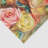 Papier Mousseline Roses par Pierre Auguste Renoir   (Détail)