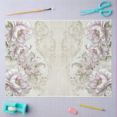 Papier Mousseline Roses pour la conception de la série Decoupage 20 (Artisanat)