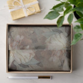 Papier Mousseline Roses rose florale Elégant or d'affaires enveloppe (Cadeau)