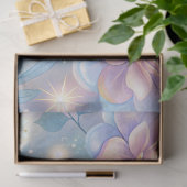 Papier Mousseline Roses roses (Cadeau)