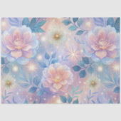 Papier Mousseline Roses roses (Recto)