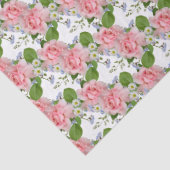 Papier Mousseline Roses roses, Fleurs Été Féminines (Détail)