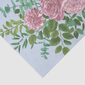 Papier Mousseline Roses roses Jardin Printemps Mariage (Détail)