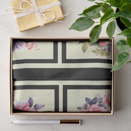 Papier Mousseline Roses roses roses Carrelage Découpage (Cadeau)