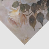 Papier Mousseline Roses roses roses et blanches Imprimer Découpage / (Détail)