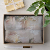 Papier Mousseline Roses roses roses et blanches Imprimer Découpage / (Cadeau)