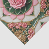 Papier Mousseline Roses Roses Roses Modernes Belle Collection (Détail)