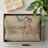 Papier Mousseline Roses roses roses roses mignonnes Ephémère françai (Cadeau)