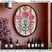 Papier Mousseline Roses roses roses roses roses chics Shabby Romanti