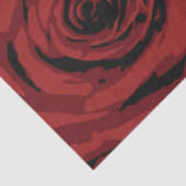 Papier Mousseline Roses rouges (Détail)