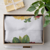 Papier Mousseline Roses rouges, brunes et roses (Cadeau)