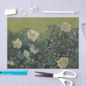 Papier Mousseline Roses sauvages par Vincent van Gogh (Artisanat)