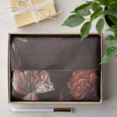 Papier Mousseline Roses, Tulipes, Ranunculus par Rachel Ruysch (Cadeau)
