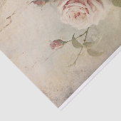 Papier Mousseline Roses vintages 2 Papier de découpage (Détail)