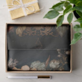 Papier Mousseline Roses vintages et découpage de libellules (Cadeau)