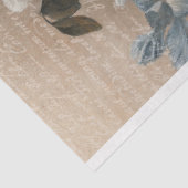 Papier Mousseline Roses vintages et évanouis (Détail)