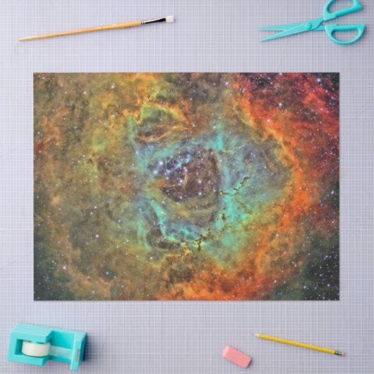 Papier Mousseline Rosette Nebula (Artisanat)