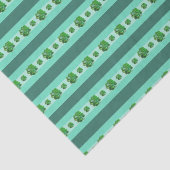 Papier Mousseline Rosette Succulents Papier Tissu (Détail)