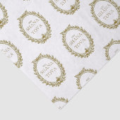 Papier Mousseline Rosh Hashana Papier Tissu Inspiré Parisien (Détail)