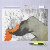 Papier Mousseline Roster Français Script Ferme Pays Découpage (Artisanat)