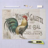 Papier Mousseline Roster French Farmhouse Burlap Country Decoupage (Artisanat)
