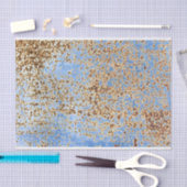 Papier Mousseline Rosty Distressed Grunge Bleu Peinture do-it-yourse (Artisanat)