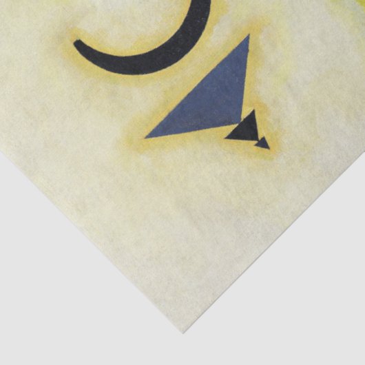 Papier Mousseline Rosy définitif, Wassily Kandinsky (Détail)