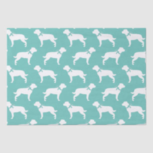Papier Mousseline Rottweiler Chien Puppy Rottie