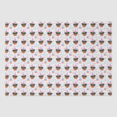 Papier Mousseline Rottweiler Tissue Paper in White (Recto)