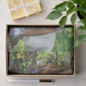 Papier Mousseline Roue d'eau de ville de roche (Cadeau)