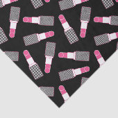 Papier Mousseline Rouge à lèvres rose (Détail)