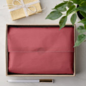 Papier Mousseline rouge Amaranthe (couleur solide) (Cadeau)