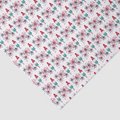 Papier Mousseline Rouge Blanc Bleu Rocket Popsicle Fireworks USA (Détail)