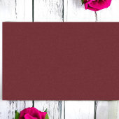 Papier Mousseline Rouge Bourgogne solide