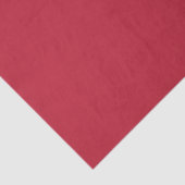 Papier Mousseline rouge cardinal uni (Détail)